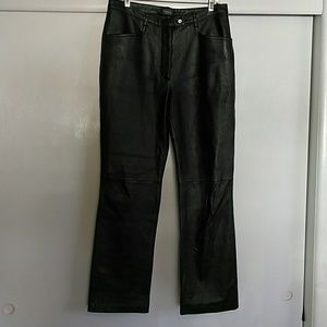 Garson by Rem Garson genuine leather pants.